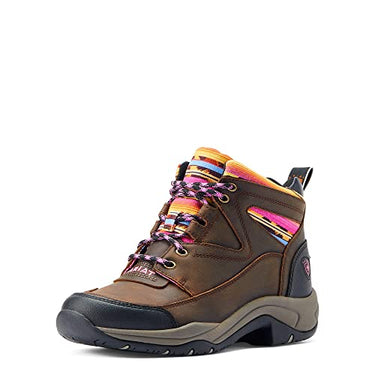 ARIAT Damen Geländestiefel Wanderstiefel, Canyon Tan/Cheetah Serape, 7 im Sale